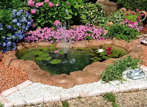 Bazin – lac de gradina prefabricat model Atlanta