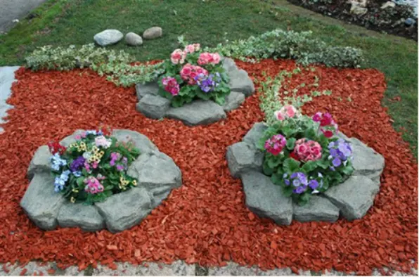 Kibo – Bordura decorativa pentru flori, bazine si cascade