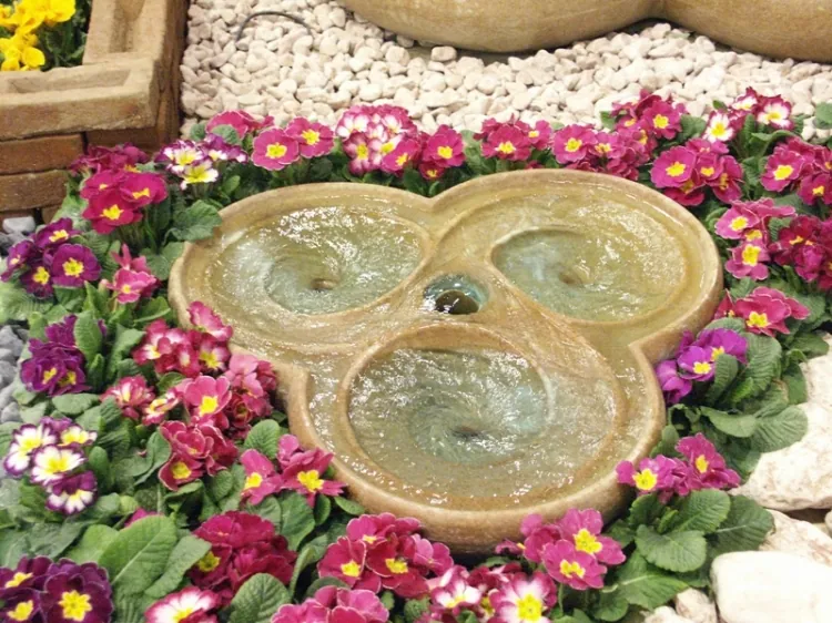 Fântâni, cascade și stânci decorative — realizare Felssysteme
