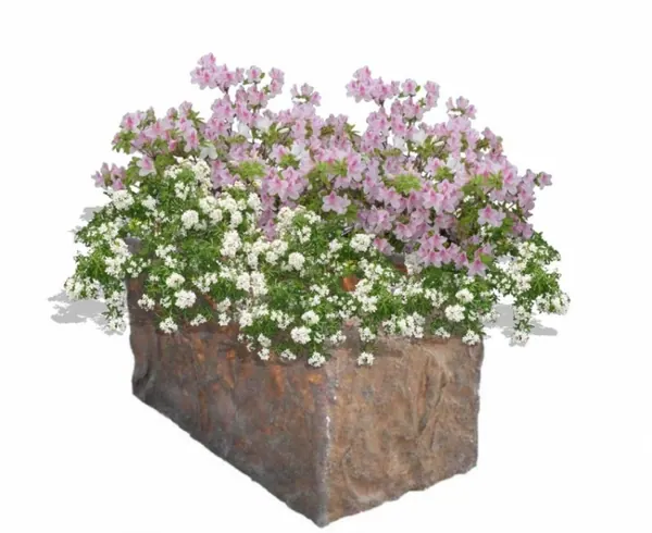 Jardiniera din piatra naturala