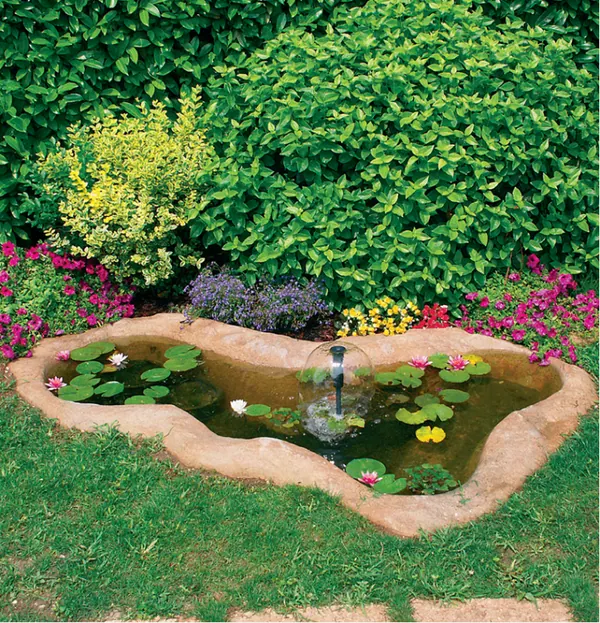Bazin – iaz de gradina prefabricat model Levico