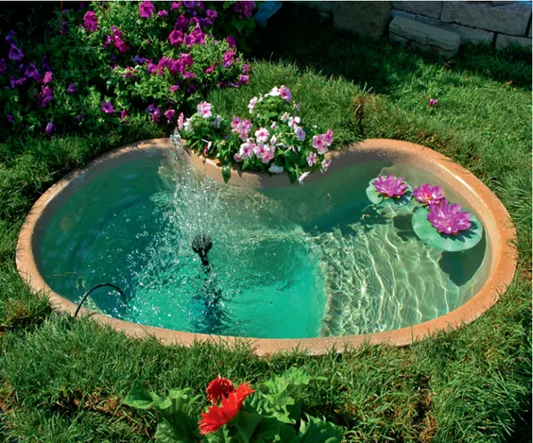Bazin – iaz de gradina prefabricat model Polinesia